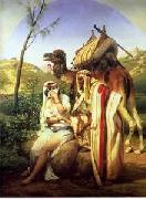 Arab or Arabic people and life. Orientalism oil paintings 184